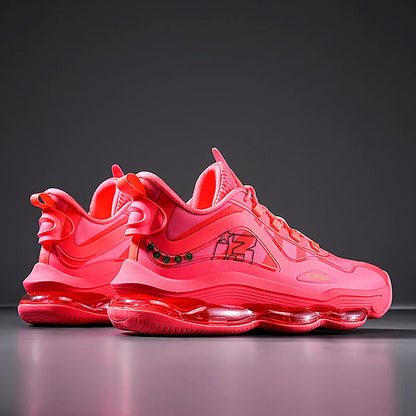 Chaussures de basket-ball pour hommes, respirantes, amortissantes, antidérapantes, résistantes à l'usure, chaussures de course, d'entraînement en salle de sport, baskets de basket-ball athlétiques pour hommes