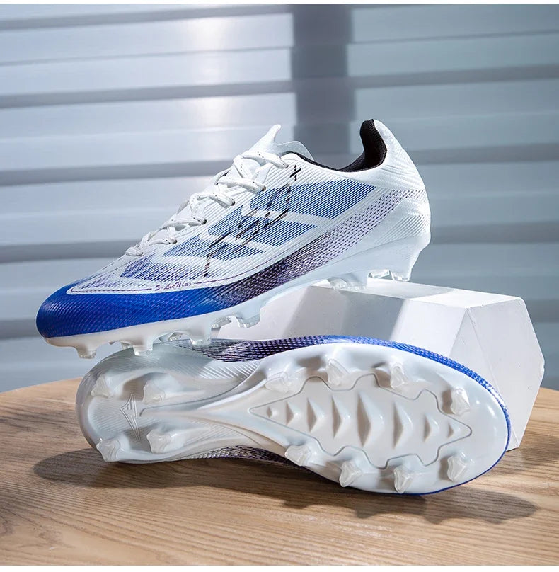 Nouvelles chaussures de football pour hommes, chaussures de sport d'extérieur, chaussures d'entraînement, chaussures de football antidérapantes, baskets professionnelles ultralégères unisexes