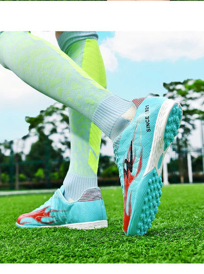 Zapatillas de fútbol Double Star 2026 nuevas para entrenamiento y partidos, antideslizantes, con agarre, soporte estable y diseño especial para fútbol