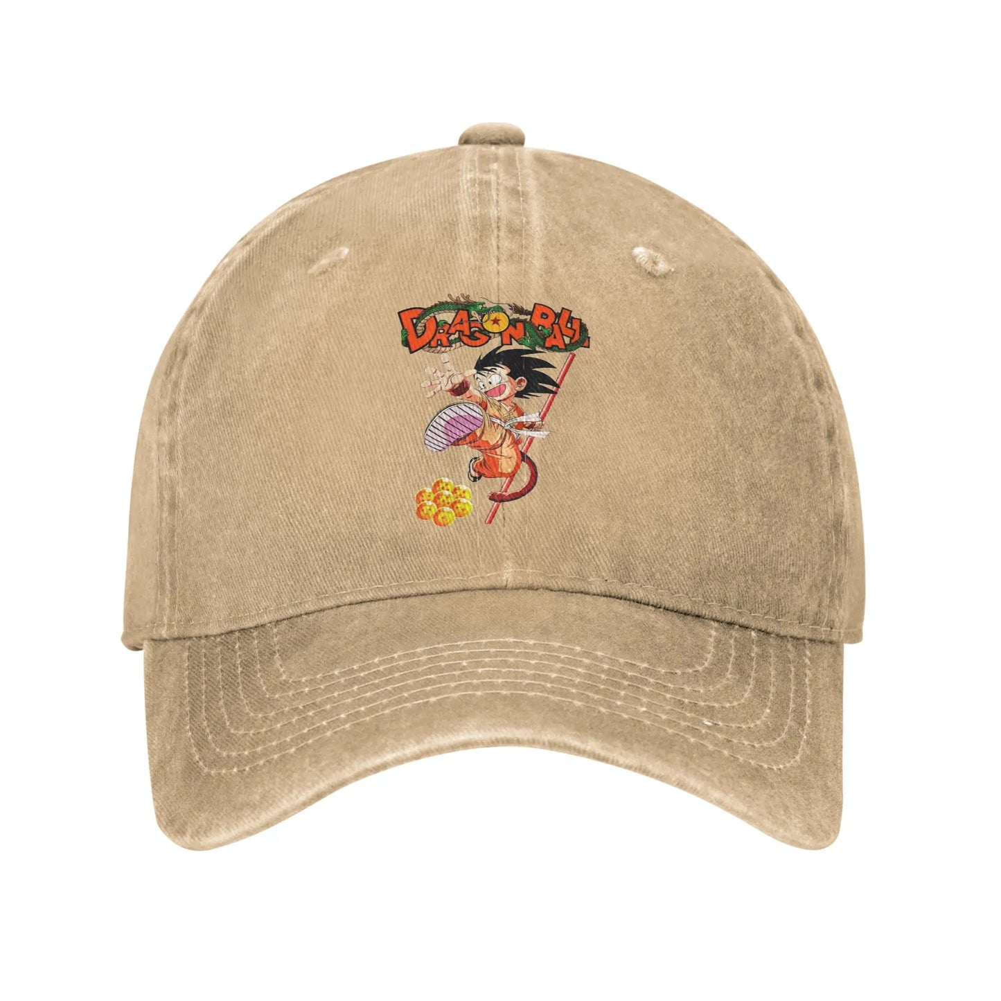 Produit gaming premium Fraquane, Goku and the Dragon Ball Z Men Women Baseball Cap Distressed Washed Caps Hat Casual Outdoor Activities Adjustable Snapback Cap, équipement gamer