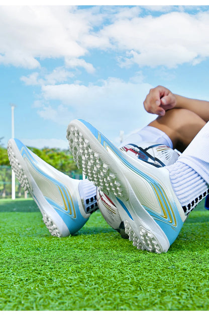 Nouvelles chaussures de football pour hommes et femmes, unisexe, vente chaude, futsal, ultra-légères, TF/FG, chaussures de football professionnelles de haute qualité, crampons, baskets.