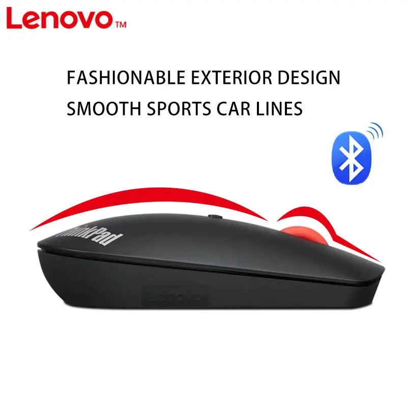 Wireless Mouse Lenovo ThinkPad Wireless Mouse 4Y50X88822 Mouse Dual Bluetooth Office Mouse Laser Mouse Black Ergonomic Mouse Laptop Mouse