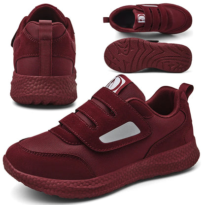 Design Diabetic Shoes Wide Walking Shoes with Adjustable Closure Slip-On Orthopedic Elderly Shoes Sneakers for Men Women