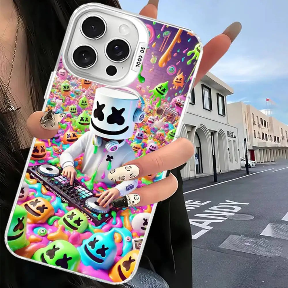 F-Fortnites Phone Case For IPhone 17 16 15 14 13 12 11 Pro Max Plus Color Silver Cover