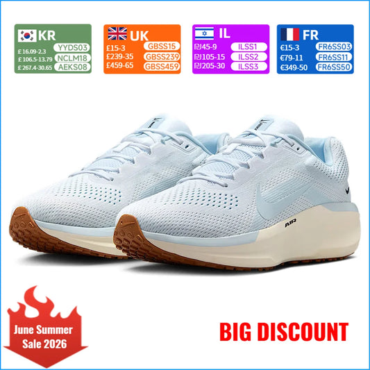 Nike NIKE AIR WINFLO 11 Men's Anti-Slip, Durable, Cushioned Running Shoes Sports Shoes FJ9509-106