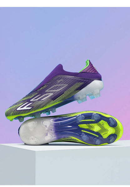 New Men's Football Boots Turf Comfortable Cleats Futsal Non Slip Soccer Shoes Sport Ultralight Fg Grass Indoor Adult Non-Slip