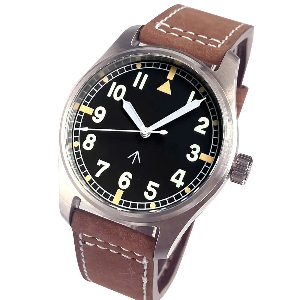 39mm Pilot Aviator Diving Watches Miyota8215 Automatic Mechanical Watch for Men 20BAR Waterproof Sapphire Crystal 316L Steel