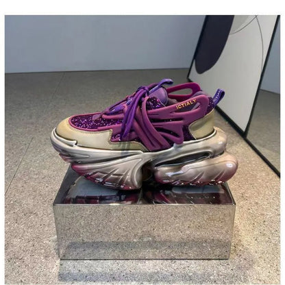 2026 Original Brand Couples Fashion Thick Bottom Sport And Leisure Shoe Designer Height Increase Anti Slip Outdoor Walking Shoe