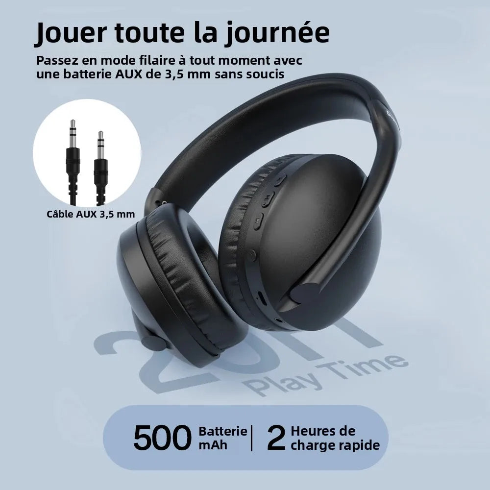 Oneodio SuperEQ S6001 Bluetooth Headphones Over Ear Wireless Headset With Micro SD/TF Card/FM Radio Modes Stereo HiFi Headphones