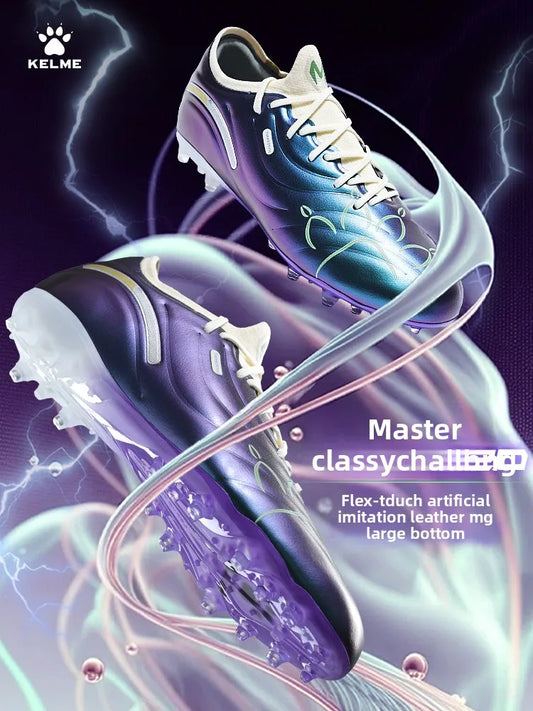 Kelme Adult Football Shoes Mg Short Nail Men's Training Football Boots Professional Competition Grass Specific Soccer Shoes