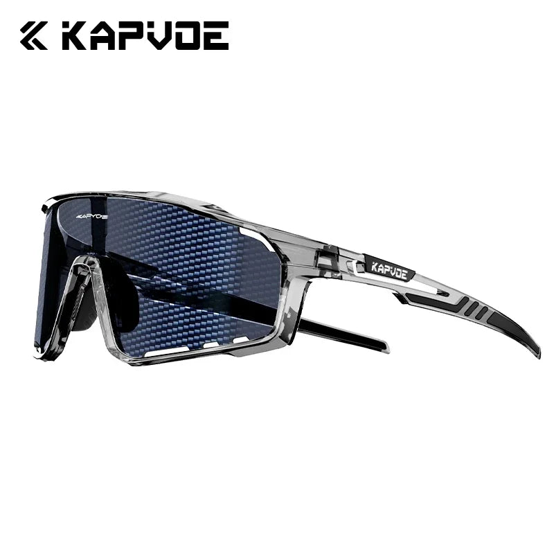 Kapvoe Mode-Sonnenbrillen für Herren – Coole Fahrradbrillen, MTB, Skaten, UV400, Angelbrillen, Herren, Damen, Fahrradbrillen