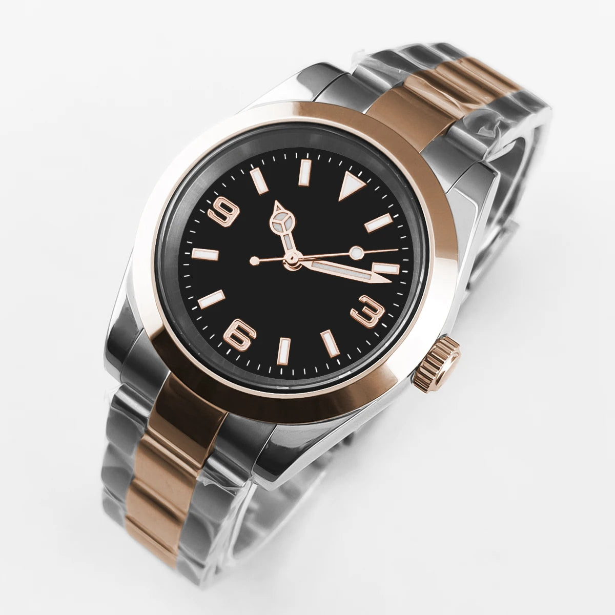 Custom Logo Luxury NH35 Watch for Women Men Watches 36MM/39MM Automatic Mechanical Wristwatches Sapphire Lume 10Bar Dive Reloj