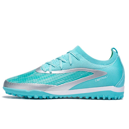 Men New TF Football Boots Sneakers Society Field Resistant Adult Breathable Male Soccer Shoes Training Top Quality Studded