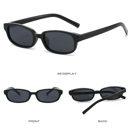 Uv400 Eyewear Versatile Unisex Sun Glasses Small Square Sunglasses Polarized Fashion Designer Eyepiece For Travel Fishing Daily