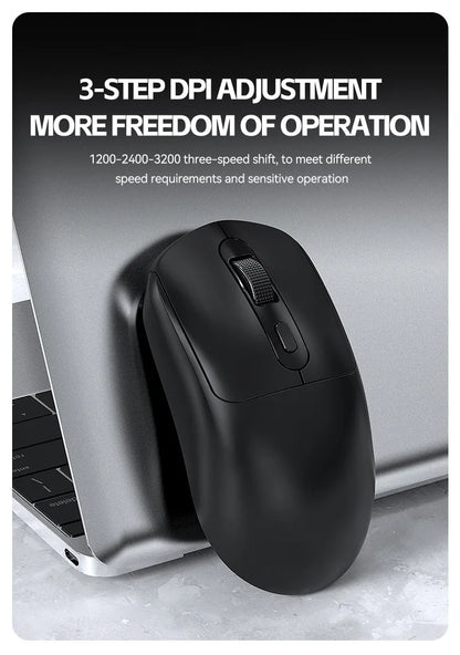 Warvank X8 Wireless Gaming Mouse 500 mAh TYPE-C Rechargeable Office Mouse Suitable for Laptop Desktop Computers