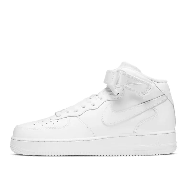 Nike Air Force 1 07 Fashionable Minimalist Solid Color Premium Mid-Top Casual Comfortable Durable Mid-Top Sneakers CW2289-111