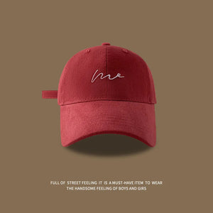 1pc leisure relax Face recognition hat,duckbill cap,men's embroidered letters,simple and versatile,fashionable baseball caps