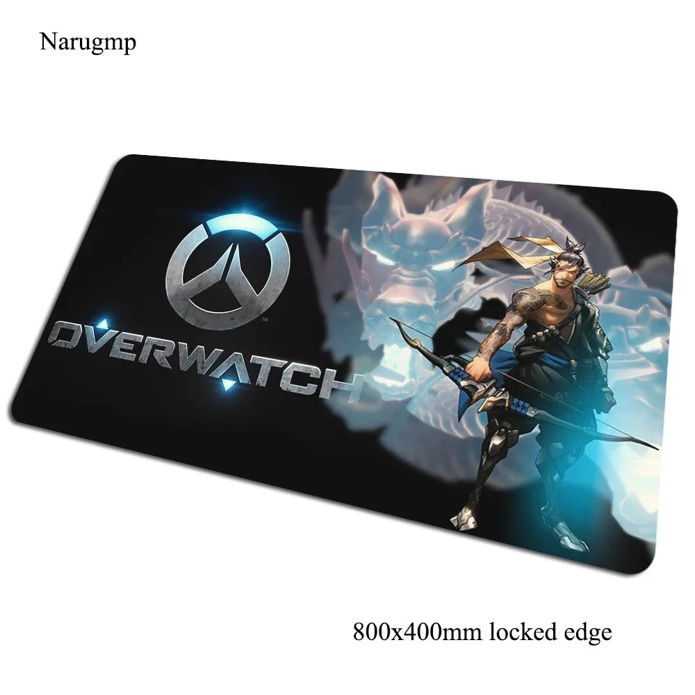 overwatch padmouse 80x40cm gaming mousepad game Halloween Gift large mouse pad gamer computer desk big mat notbook mousemat pc
