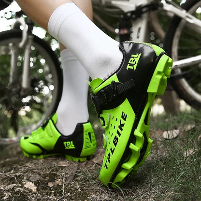 Unisex Cycling Sneakers Road Women Cycling Shoes Nonslip Men Mountain Bike Shoes Racing SPD Outdoor Zapatillas Ciclismo Mtb