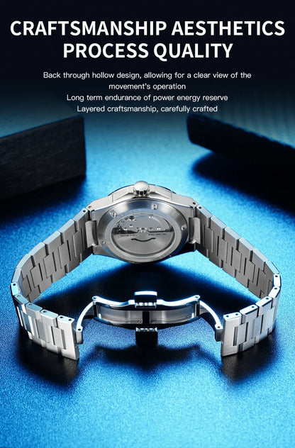 Specht&Sohne 2025 Neue 38MM Herrenuhr, Automatikuhr, Japan Miyota 8215 Uhrwerk, Stahl, Saphirglas, wasserdichte Reloj Homb