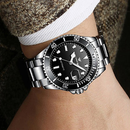 Orologi da polso meccanici BINBOND da uomo, di lusso, luminescenti, impermeabili, automatici, con tourbillon, scheletrati