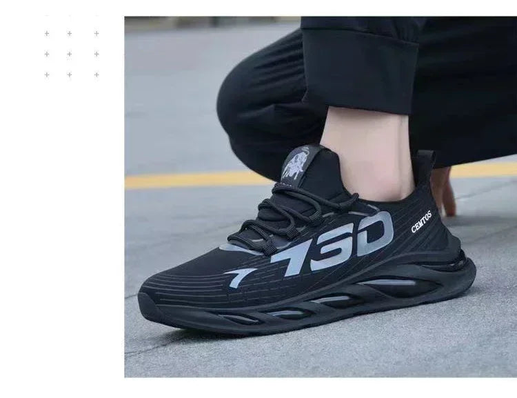 Men’s Shoes New Summer Breathable Mesh Tide Brand Sports Leisure Running Lightweight Red Boom Fashion Shoes