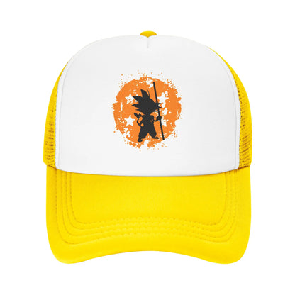 Unisex Dragon Ball Z Goku Dbz Trucker Hats Outdoor Mesh Baseball Caps Snapback Caps  Hats Sun Caps Trucker Cap High Quality