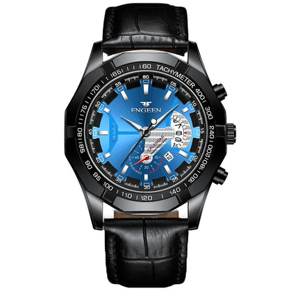 Montres-bracelets à quartz BINBOND Original pour homme : montres de luxe luminescentes, étanches, à date automatique, en acier inoxydable. Livraison gratuite.