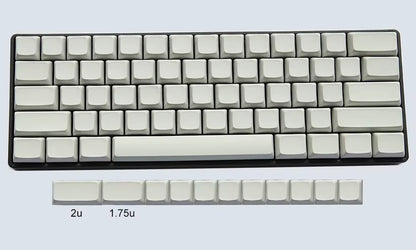 NPKC Blank XDA Keycaps Planck Preonic 61 75 87 108 Keyset Thick PBT Material for Cherry MX Mechanical Keyboard