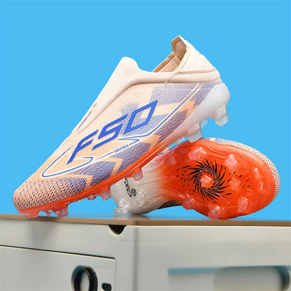 Chaussures de Football pour hommes, bottes de Football ultralégères pour adultes, crampons d'intérieur, antidérapants, Fg sur gazon, confortables, nouvelle collection