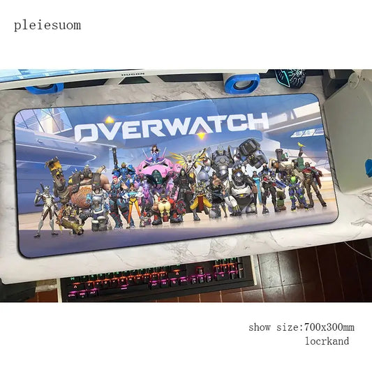 overwatch padmouse HD print gaming mousepad game 900x400x3mm mouse pad gamer computer desk cheapest mat notbook mousemat pc