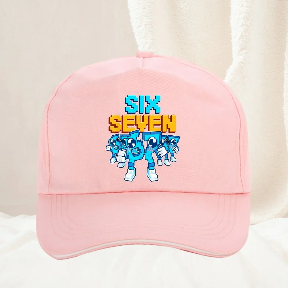 Meme 67 Six Seven 6 7 Italian Brainrot Boné de basebol para homem, boné de camionista, primaveril, casual, para atividades ao ar livre, para ginásio, viseira de sol, boné snapback