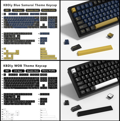 KBDiy GMK MarrsGreen Keycap Cherry Profile Double Shot PBT ISO Keycaps For DIY Gamer Mechanical Keyboard Kit Gaming Point KeyCap