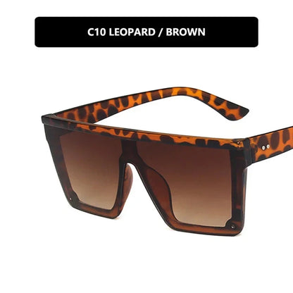 KLASSNUM Retro Black Square Sunglasses Men Outdoor Night Vision Fashion Sun Glasses Classic Male Shades Driving Gafas De Sol