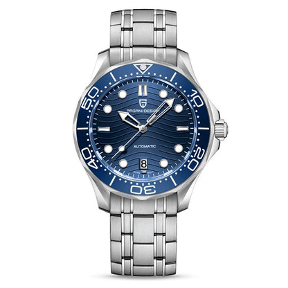 PAGANI DESIGN 2026 New V2 Waves 200M Taucheruhr für Herren, modische Luxus-Automatikuhr mit AR-Saphirglas, Herren-Armbanduhr