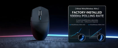 ATTACK SHARK G3PRO Tri-mode Wireless Gaming Mouse with Charge Dock 25000 DPI Ultra Lightweight, PAW3311 Sensor