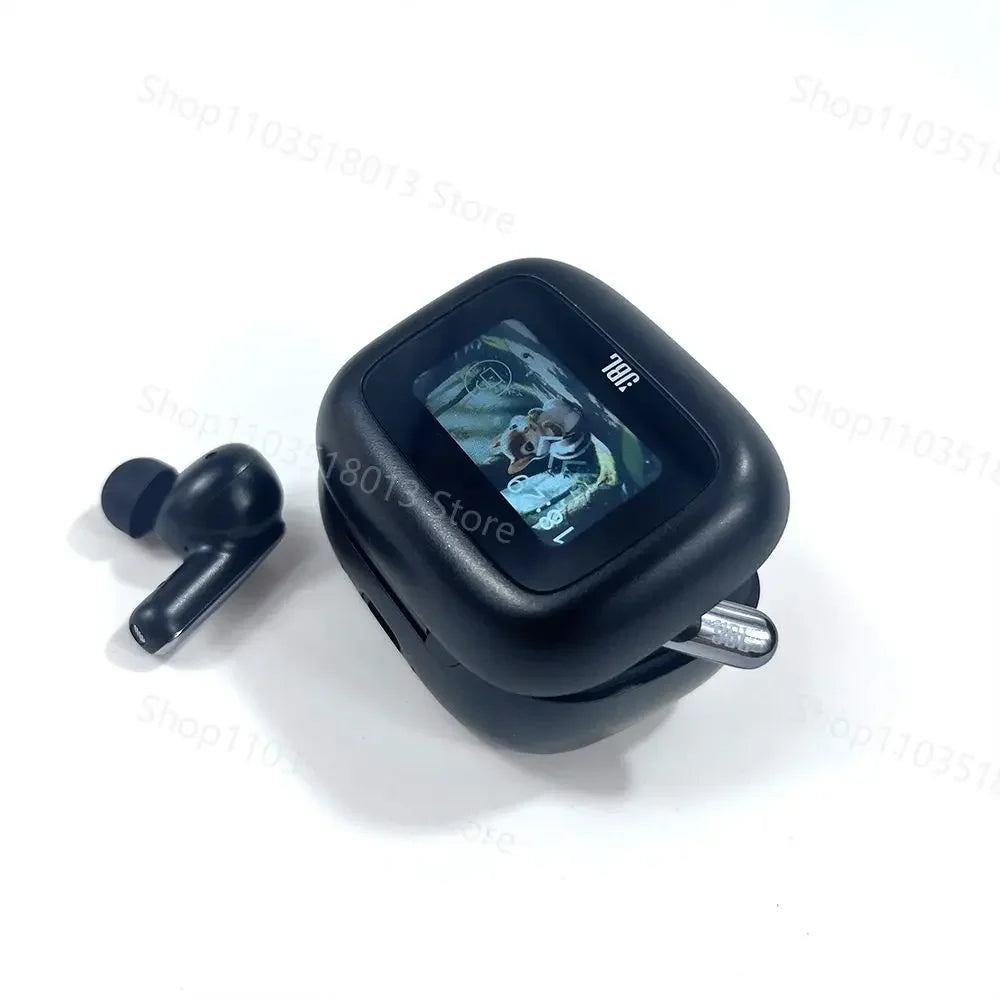 JBL Live Beam 3 True Wireless Bluetooth Earbuds Noise Cancelling Headset with LED Smart Display Box