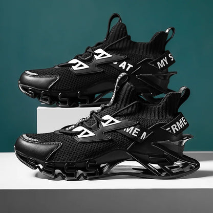 Printemps hommes baskets chaussures décontractées respirantes de haute qualité antidérapant amortissement chaussures de sport en plein air confortable maille chaussures Zapatillas
