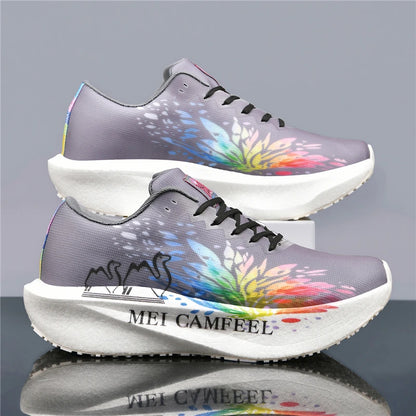2026 New Eagle Pattern Running Shoes Carbon Plate Marathon Sports Shoes Ultra-Light Breathable Cushioning Training Running Shoes