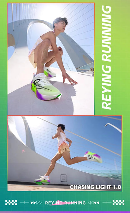 2025 New Full Palm Nylon Carbon Plate Running Shoes Double Layer Double Density Marathon Training Shoes Irunsvan&ACTBASE 25126