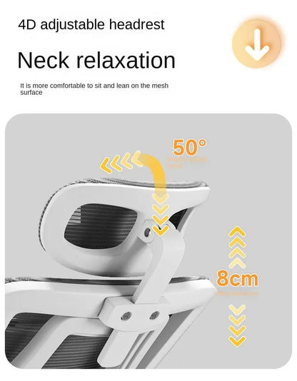 Ergonomic Mesh Office Chair with Lumbar Support, High-Back Computer Desk Chair for Adults, Comfortable Task Chair for Long Hours