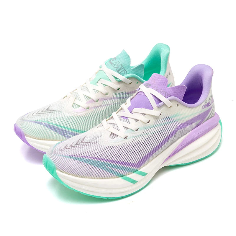 Zapatillas de running ONEMIX YUE SHUANG para hombre con amortiguación de aire, zapatillas deportivas para pareja, calzado deportivo para correr al aire libre y caminar para mujer