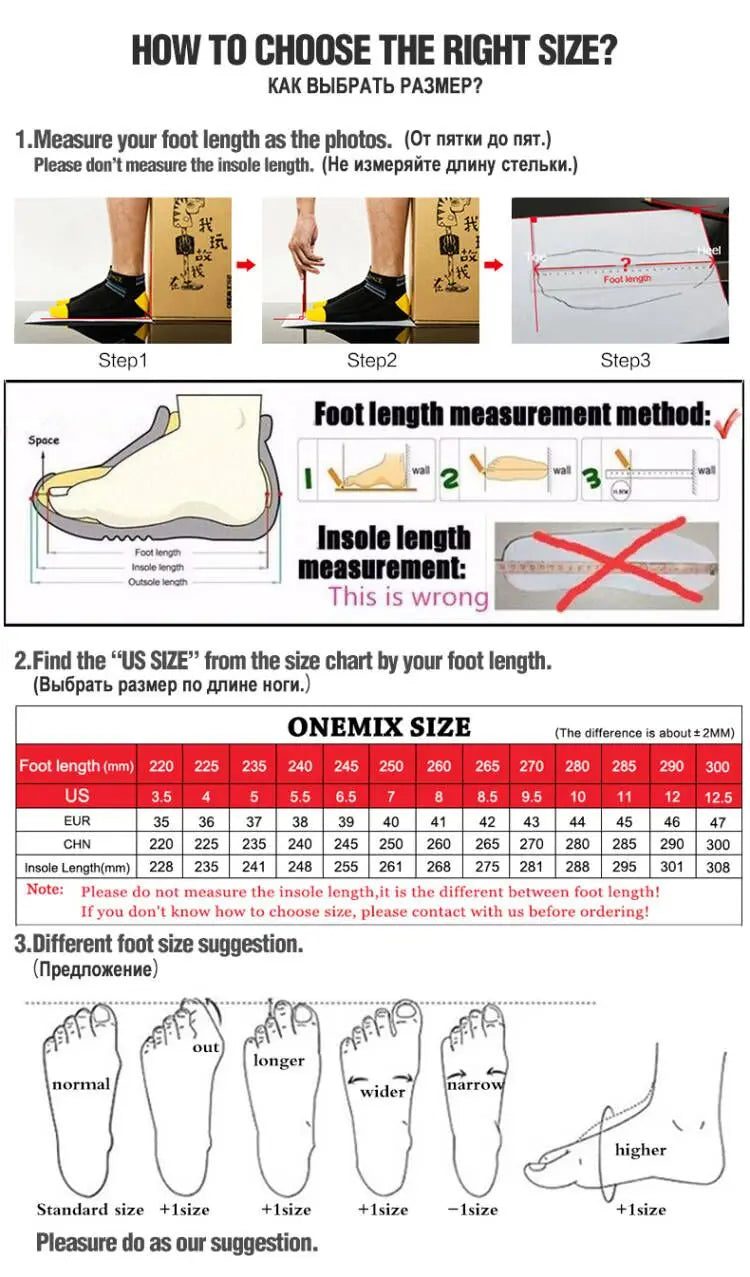 Onemix original Running Shoes for Men Ultralight Wear-resistant Gym outdoor women Workout Breathable Sports Male Sneaker