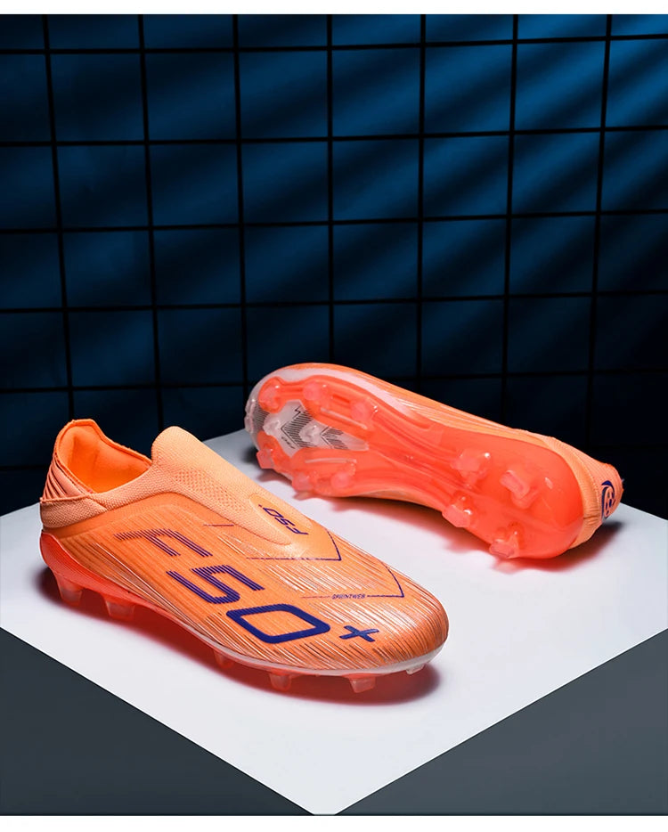 Nuevas botas de fútbol para hombre, tacos para césped, futsal, cómodas, ultraligeras, FG, antideslizantes, para interior y adultos