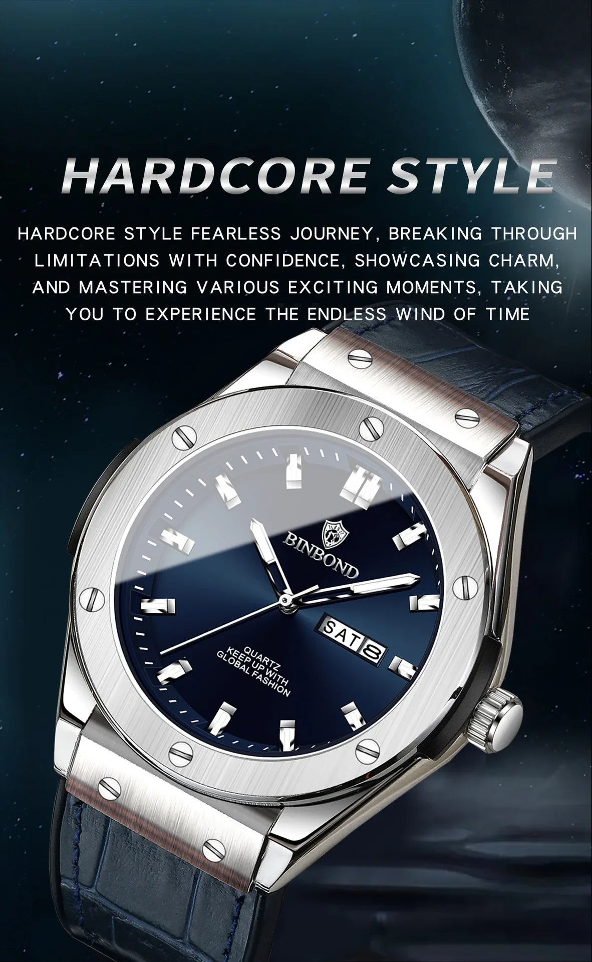 Montre en cuir pour homme, style décontracté et professionnel, montre de luxe pour homme, montres automatiques, montres-bracelets à quartz tendance pour homme, Relojes De Hombre
