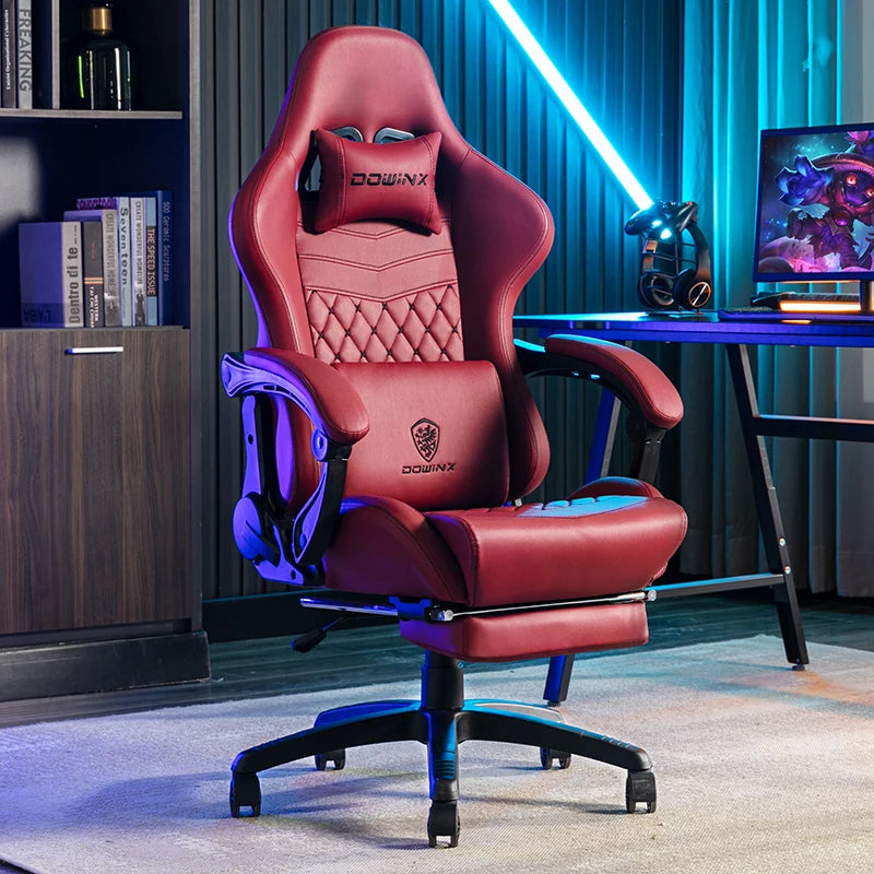 Comfortable Reading Office Chair Reclining Adjustable Swivel Computer Home Study Bedroom Ergonomic Lumbar Support High Back Seat