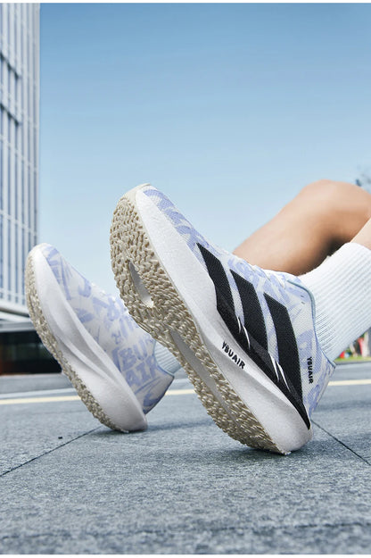 Men's Cushioning Running Shoes Lightweight Athletic Casual Sneakers Male Non-Slip Sports Shoes Outdoor Travel Walking Shoes2026