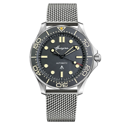 NEW Men's Watch Miyota 8215/ST1612 Mechanical Watch Ceramic bezel Black Dial - No Strap Included Suitable for 20MM Wide 2025