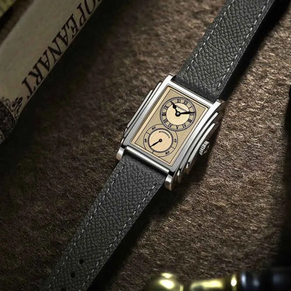 FARASUTE Luxury Fully Automatic Mechanical Men's Watch Seagull Sports Sapphire Stainless Steel Doctor Wristwatch reloj hombre 