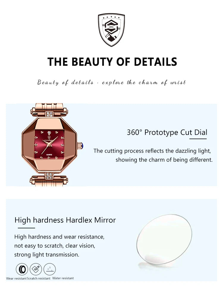 POEDAGAR Luxury Brand Women Watch Stainless Stain Waterproof Quartz Watches For Woman Fashion Simple Rose Gold Ladies Watch Gift